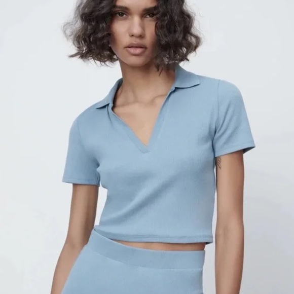 Baby blue t shirt - Picture 2 of 4